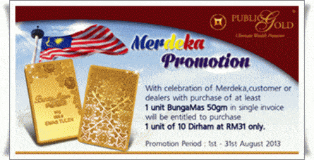 promosi emas ogos 2013