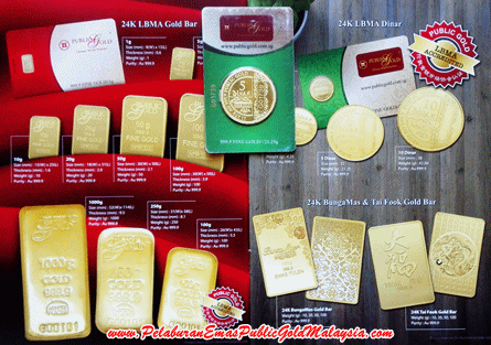 Produk Emas Public Gold