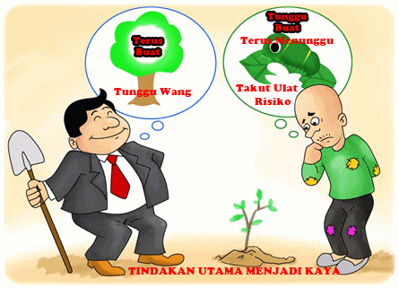 Tindakan Untuk Menjadi Kaya