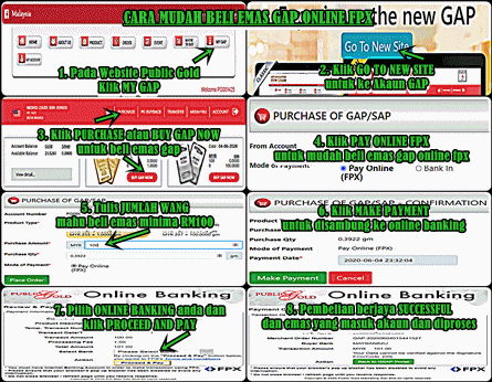 Cara Beli Emas Public Gold  Generated image